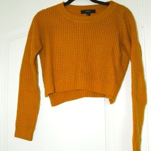 FOREVER 21 CROPPED SWEATER